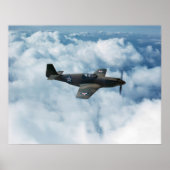 Poster P-51 Mustang (Devant)