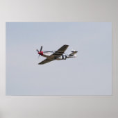 Poster P-51 Mustang (Devant)