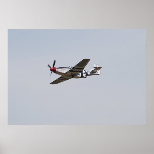 Poster P-51 Mustang (Devant)