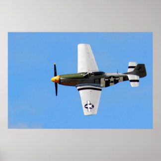 POSTER P-51 MUSTANG