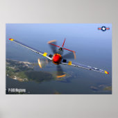 POSTER P-51D MUSTANG (Devant)