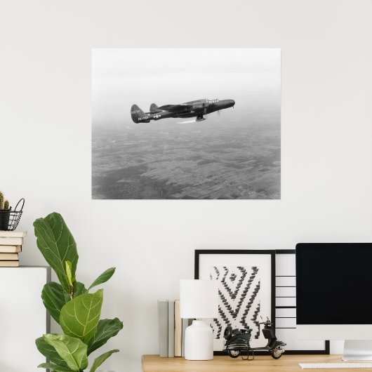 Poster P-61 Black Widow (Bureau à domicile)