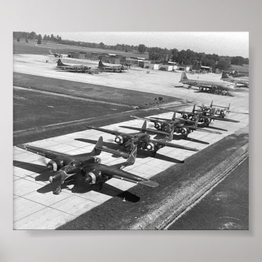 Poster P-61 Veuves noires (Devant)