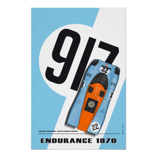 Poster P 917 Hobbs-Hailwood LM 1970 (Devant)