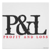 POSTER "P&L" (Devant)