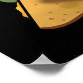 Poster Pa-ninny Funny Panini Pun Dark BG (Coin)