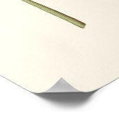 Poster Paarse Natuur Coneflower (Hoek)