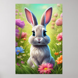 Poster paasbunny