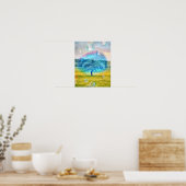 Poster paasbunny (Keuken)