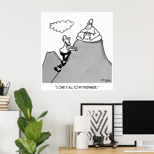 Poster Pacemaker Cartoon 2209 (Bureau à domicile)