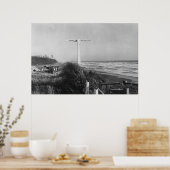 Poster Pacific Beach, WA - Signale Miles to China (Cuisine)