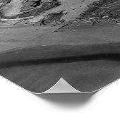 Poster Pacific Beach, WA - Vue aérienne (Coin)