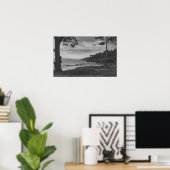 Poster Pacific Grove, CA - Pebble Beach sur 17 miles (17, (Bureau à domicile)