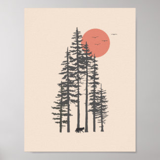 Poster Pacific Northwest Wall Art