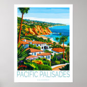 Poster Pacific Palisades California Poster, Pacific Palis (Devant)