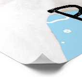 Poster Pacifier le bébé | Jeu de Baby shower hilarant (Coin)