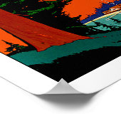 Poster Pacifique Nord-Ouest (Coin)