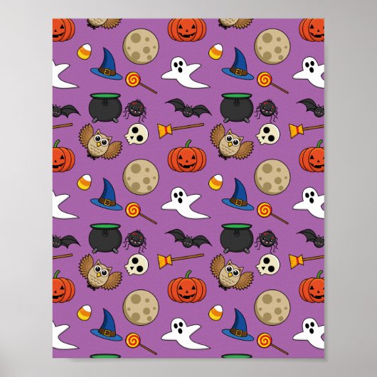 Poster Pack Halloween Kawaii (Devant)
