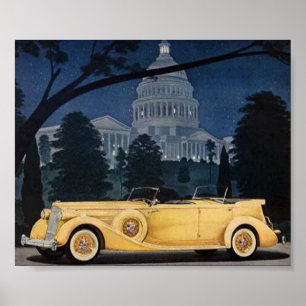 Poster Packard de 1936