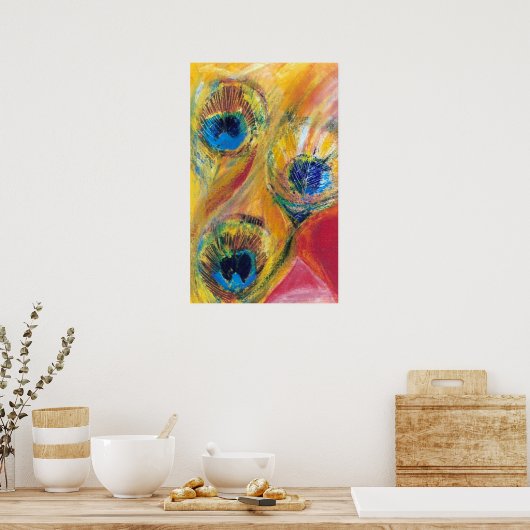 Poster Pacock (Cuisine)