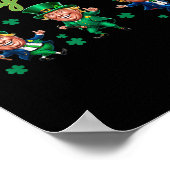 Poster Paddle Back Funny Trump Jour de la Saint Patrick I (Coin)