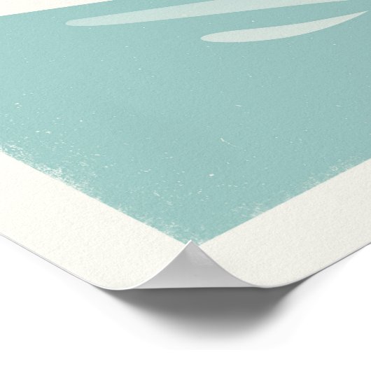 Poster Paddleboard Lake Washington (Coin)