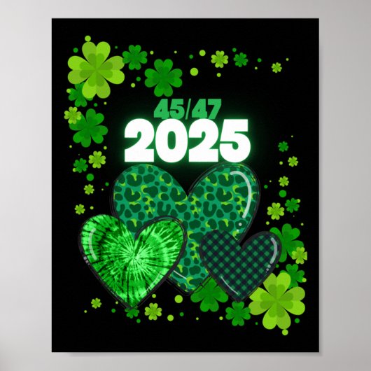 Poster Paddy's Back Funny Trump (Devant)