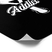 Poster Padel Addict (Coin)