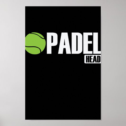 Poster Padel Head Tennis (Devant)