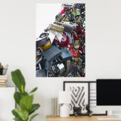 Poster Padlocks4 (Bureau à domicile)