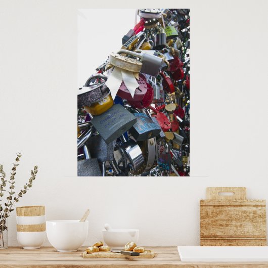 Poster Padlocks4 (Cuisine)