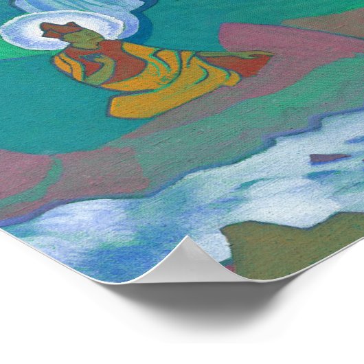 Poster Padma Sambhava, 1924 par Nicholas Roerich (Coin)