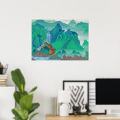 Poster Padma Sambhava, 1924 par Nicholas Roerich (Bureau à domicile)