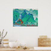 Poster Padma Sambhava, 1924 par Nicholas Roerich (Cuisine)