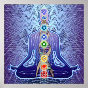 Poster Padma Sambhava Radiant violet