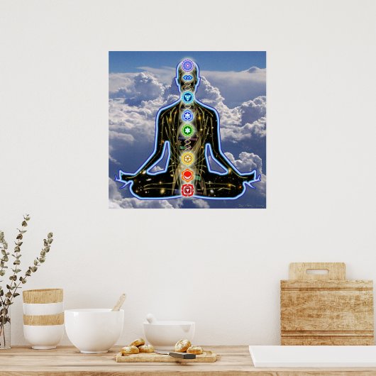 Poster Padma Sky et Galaxies (Cuisine)