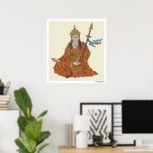 Poster Padmasambhava (Guru Rinpoche) (Bureau à domicile)