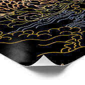 Poster Padmasambhava Guru Rinpoché Bouddhiste Thangka (Coin)