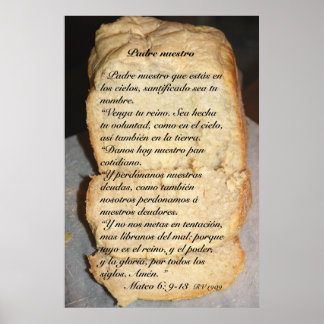Poster Padre Nuestro Cartel