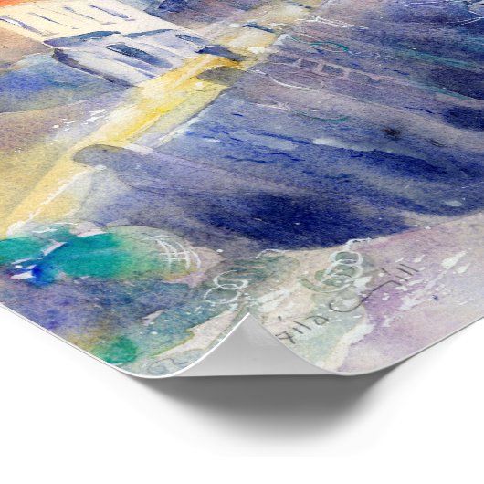 Poster Padstow Habour (Coin)