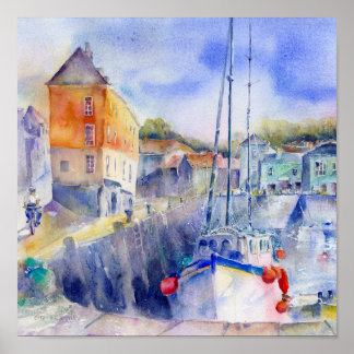 Poster Padstow Habour