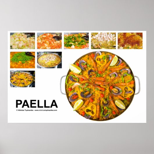 Poster paella (Devant)