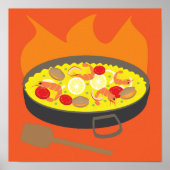 Poster Paella (Devant)
