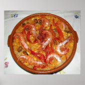 Poster Paella De Marisco Póster (Devant)