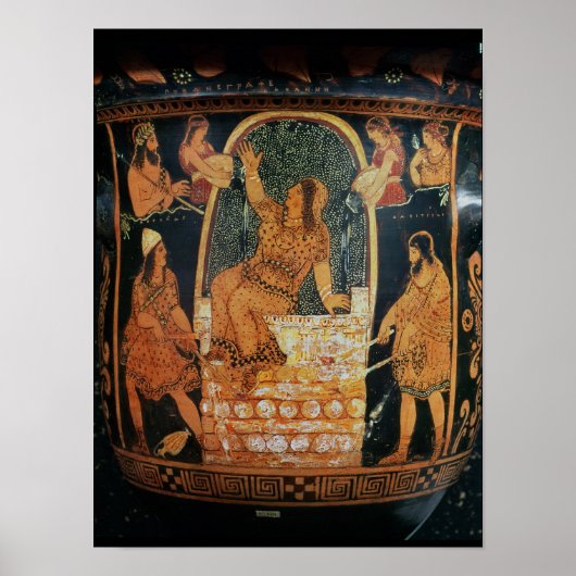 Poster Paestan Redfiguré 'bell-krater' (Devant)