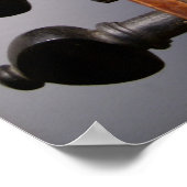 Poster Paganini Scroll Photo - Customisé (Coin)