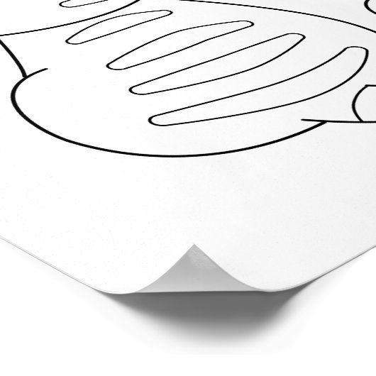 Poster Page Coloration de tabby (Coin)