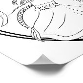 Poster Page Coloriage Artémis Imprimer (Coin)