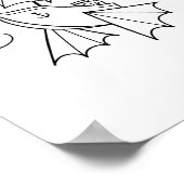 Poster Page Coloriage d'expédition (Coin)