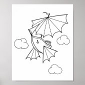 Poster Page Coloriage d'expédition (Devant)